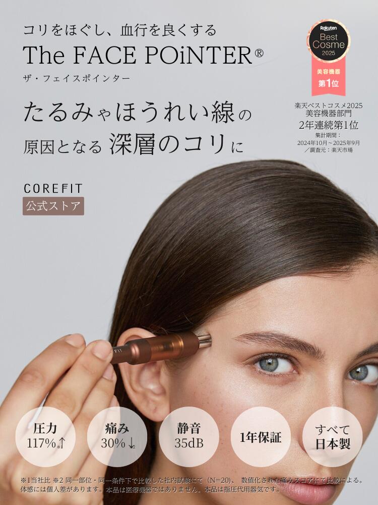 COREFIT FACE POINTER (箱・保証書付) COREFIT コアフィット フェイス