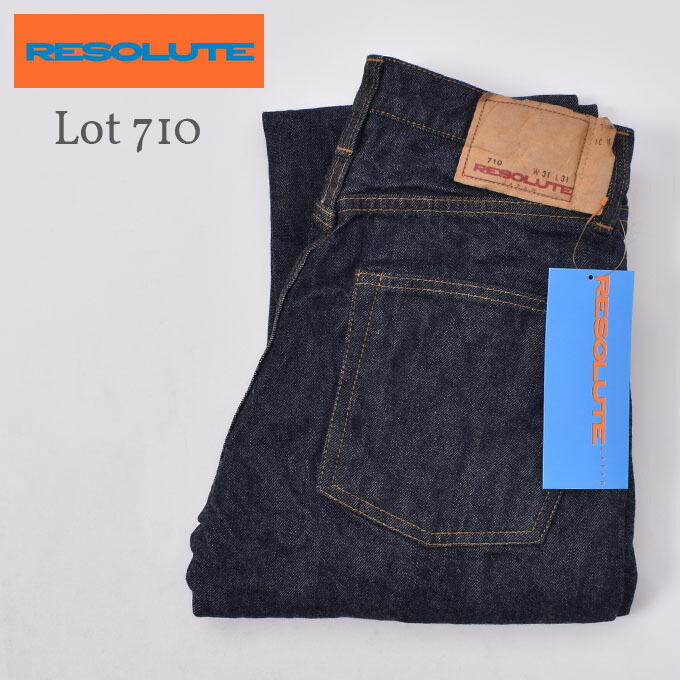 楽天市場】RESOLUTE / Lot 710 Tapered Straight 66model JEANS / ONE
