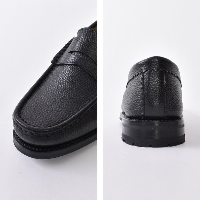 楽天市場】YUKETEN / ROB'S LOAFER with VIBRAM SOLE / Grain Black