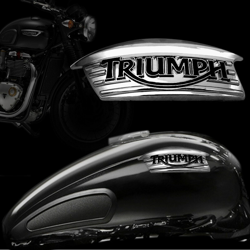 楽天市場】TRIUMPH 新品 トライアンフ タンク エンブレム ビンテージ