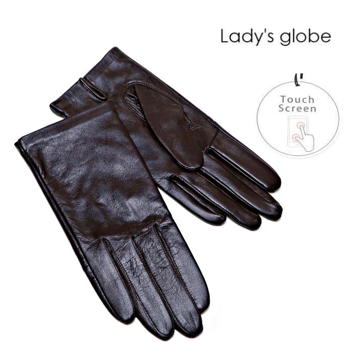 楽天市場】手袋 レディース レザー 羊革 ラムレザー スマホ対応 ダーク