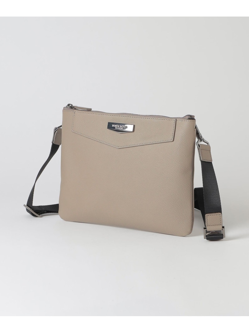 楽天市場】【SALE／41%OFF】エンボスシュリンクレザーサコッシュ BLACK