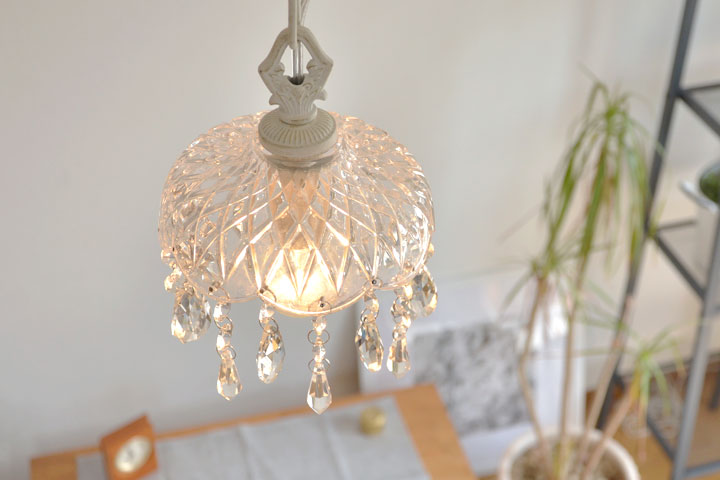 楽天市場】プチシャンデリア 【 Sorbet 】 1灯 アンティーク キッチン