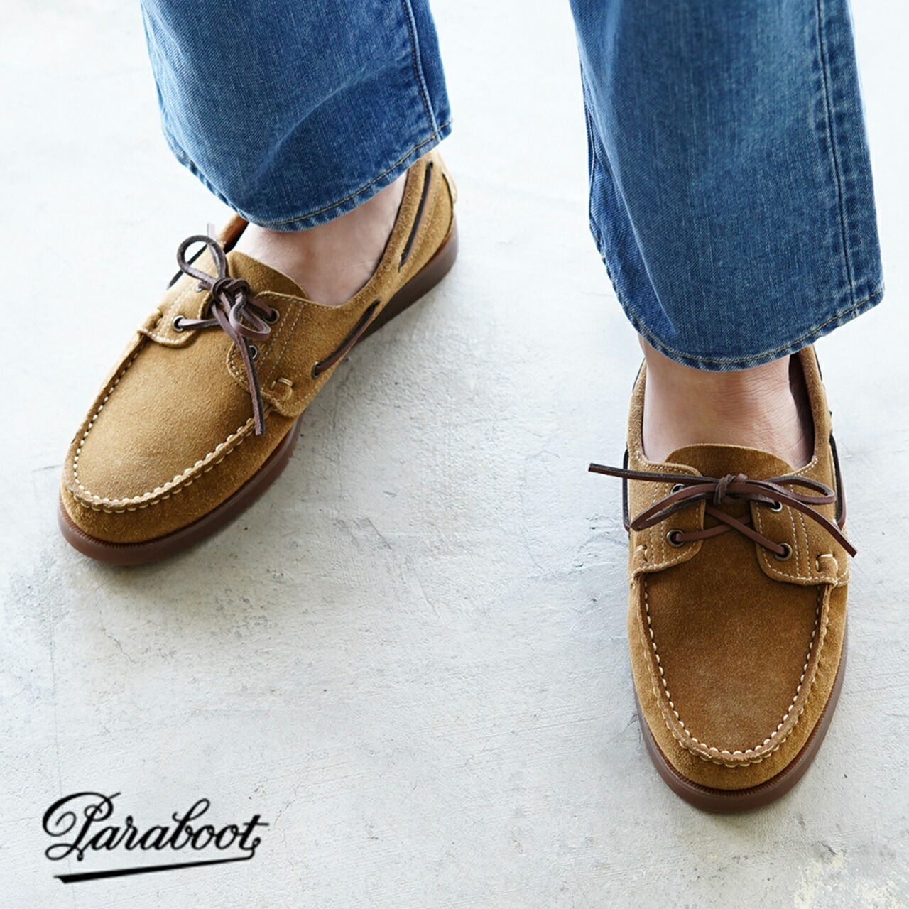 楽天市場】パラブーツ Paraboot バース BARTH スエードレザー デッキ