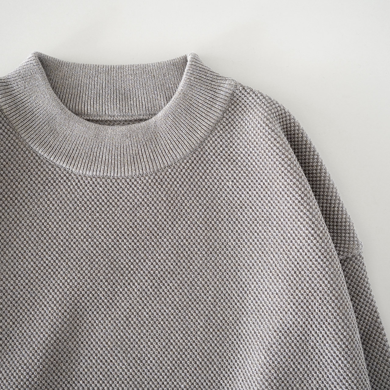 楽天市場】クレプスキュール crepuscule モスステッチ モックネック