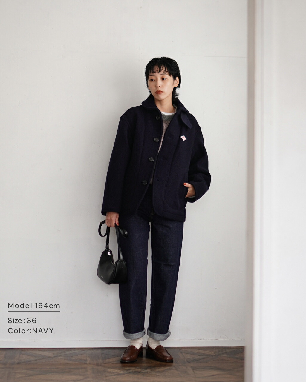 楽天市場】ダントン DANTON ウール パイル ラウンドカラー ジャケット