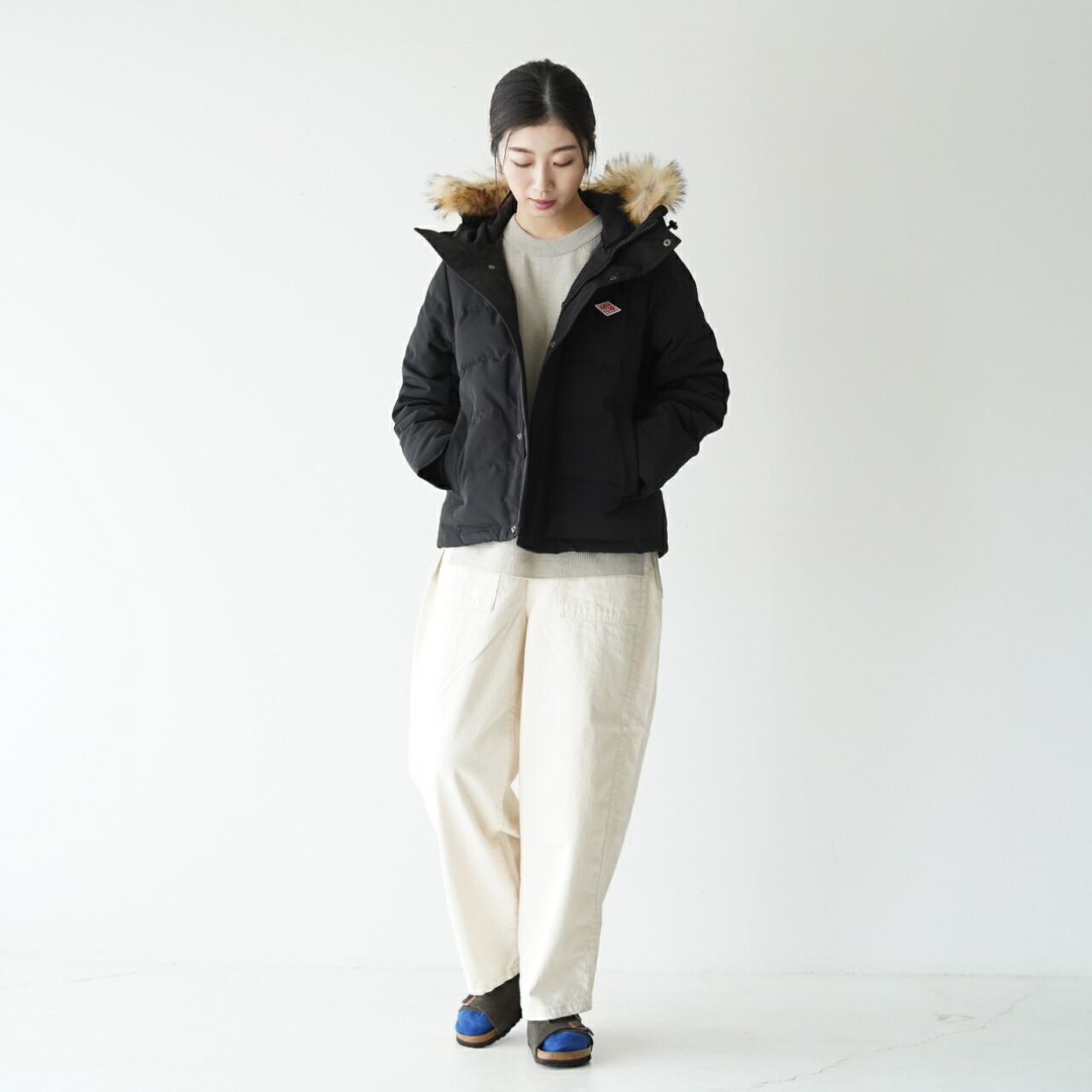 楽天市場】ダントン DANTON ショート丈 ダウンジャケット フェイク