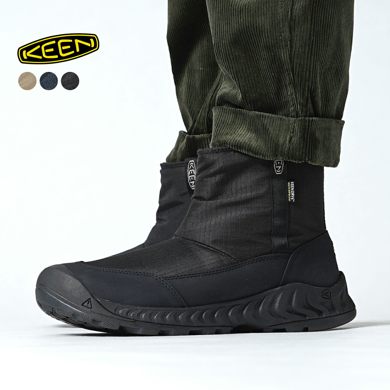 楽天市場】キーン KEEN フッドネクシス プルオン ウォータープルーフ