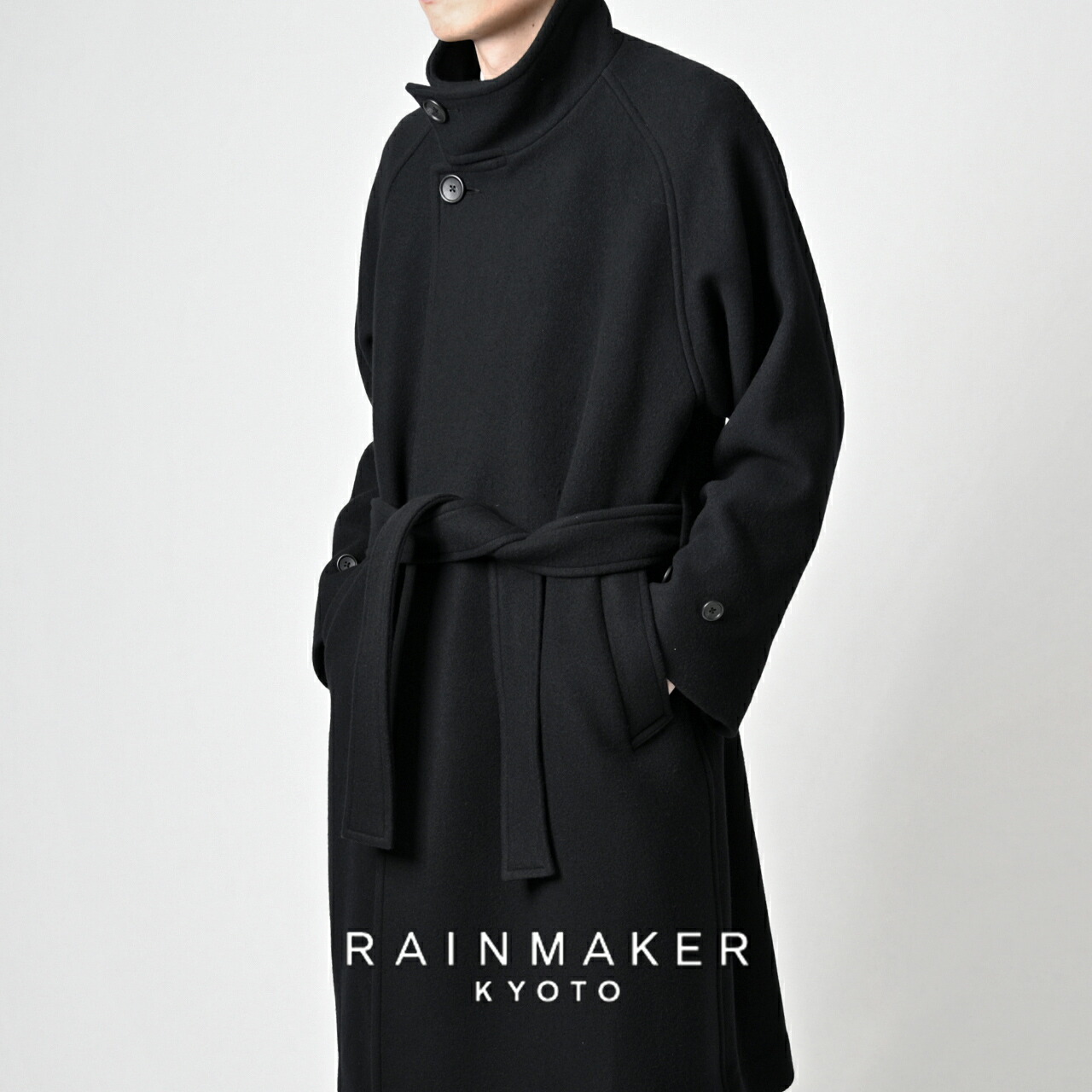 楽天市場】レインメーカー RAINMAKER スタンドカラー ベルテッド