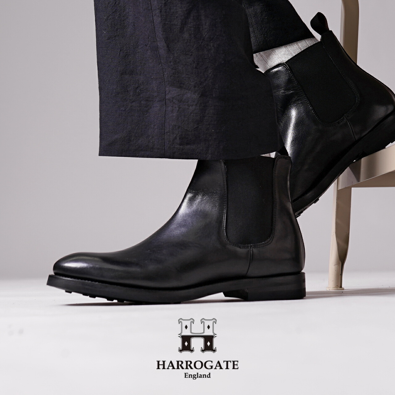 楽天市場】ハロゲイト HARROGATE ケンジントン KENSINGTON サイドゴア