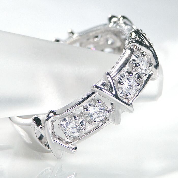 楽天市場】pt900 ダイヤモンド リング【0.5ct】 おしゃれ 人気 可愛い