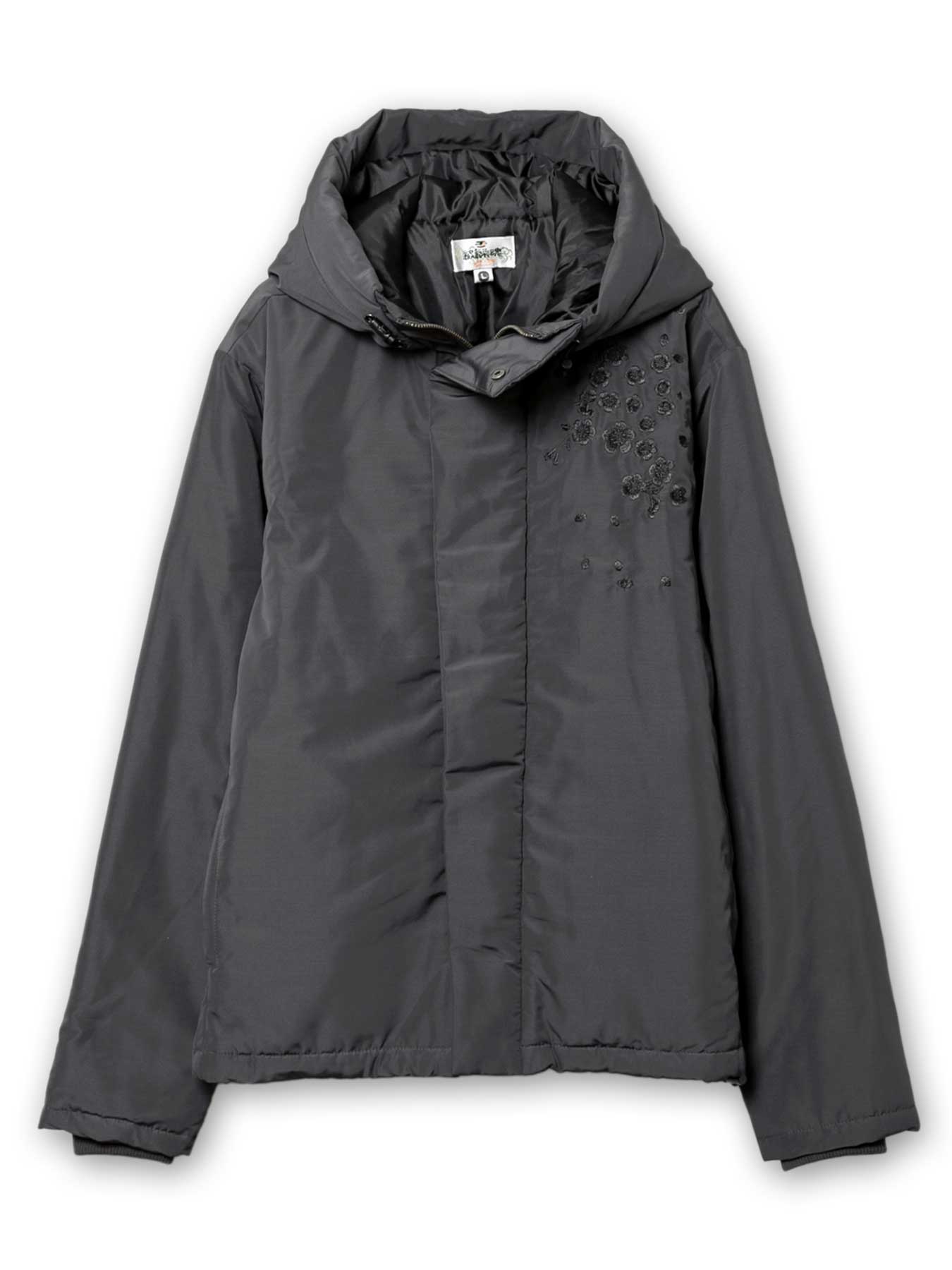 楽天市場】【絡繰魂】冬桜 総刺繍 中綿 ジャケット ｜ 和柄 アウター