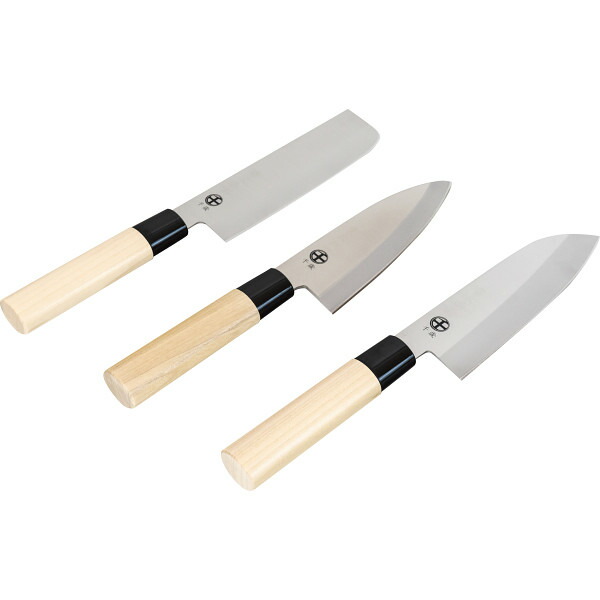 楽天市場】千歳 包丁3点セット 金属洋食器 台所刃物 和包丁セット