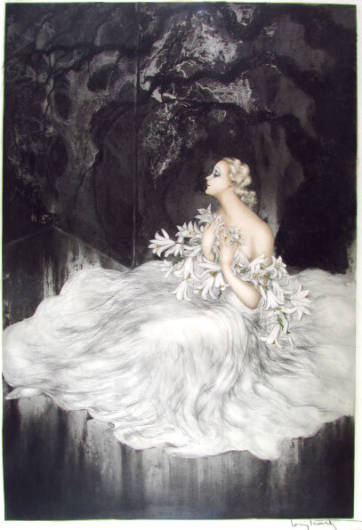 楽天市場】ルイ イカール リリー 1937 エッチング アクアチント