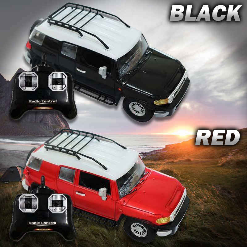 楽天市場】ラジコン 車 TOYOTA FJクルーザー ラジコンカー ホワイト