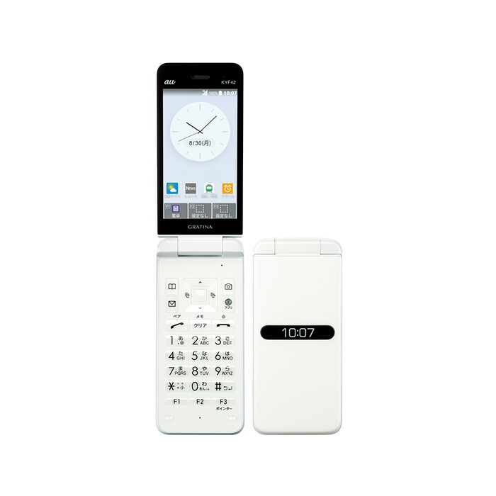 楽天市場】【未使用品〜中古品】京セラ GRATINA KYF42 au版SIMフリー