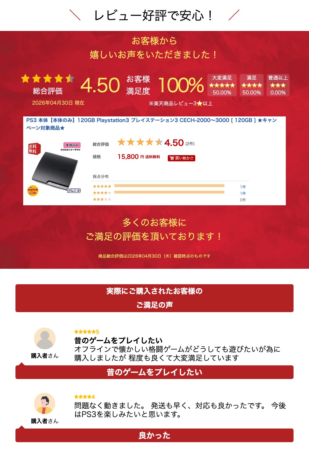 楽天市場】PS3 本体【本体のみ】120GB Playstation3