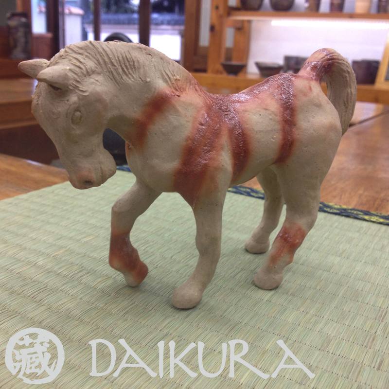 楽天市場】備前焼 干支 午(馬) 桐箱入 日本伝統工芸士 小川秀藏作