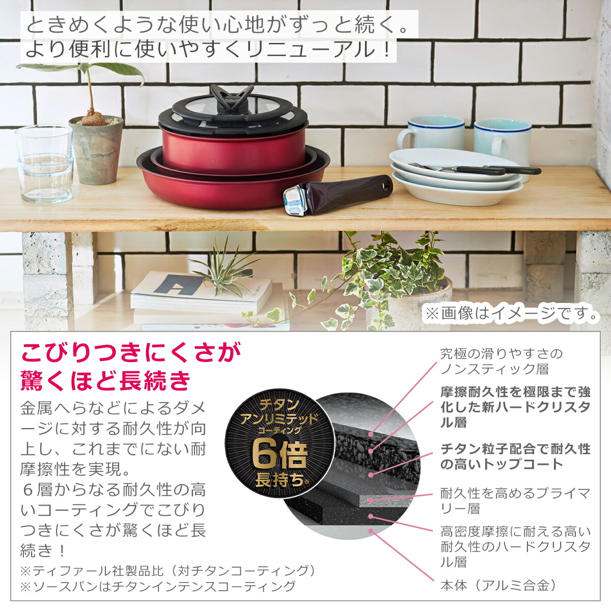 楽天市場】【ポイント3倍 3/1】ティファール フライパン セット9