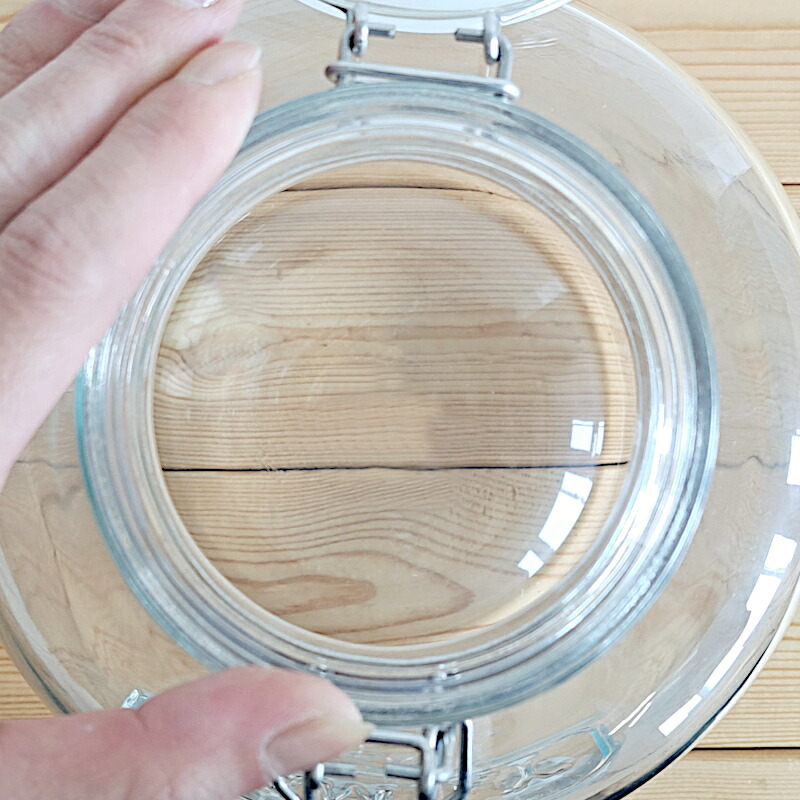 楽天市場】【ガラス容器】ガラス密閉ボトル 4L クリップジャー ガラス