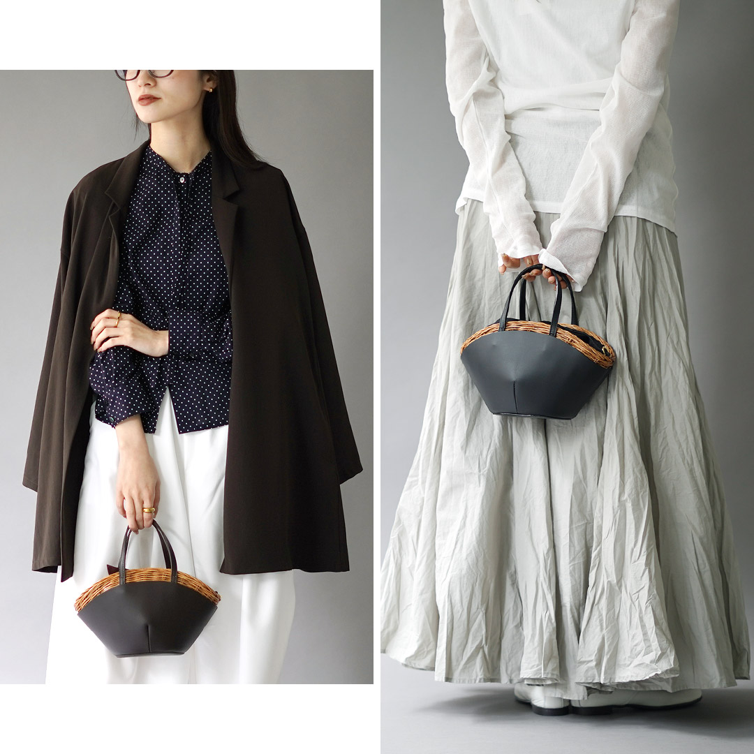 楽天市場】【動画あり】BAGMATI（バグマティ） ショルダー かごバッグ