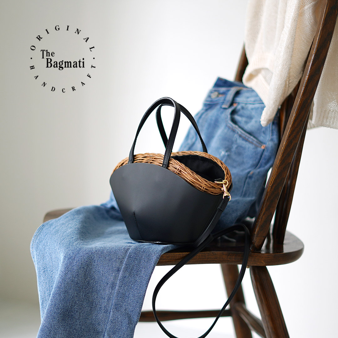 楽天市場】【動画あり】BAGMATI（バグマティ） ショルダー かごバッグ