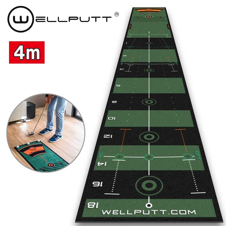 楽天市場】wellputt mat green 3mの通販