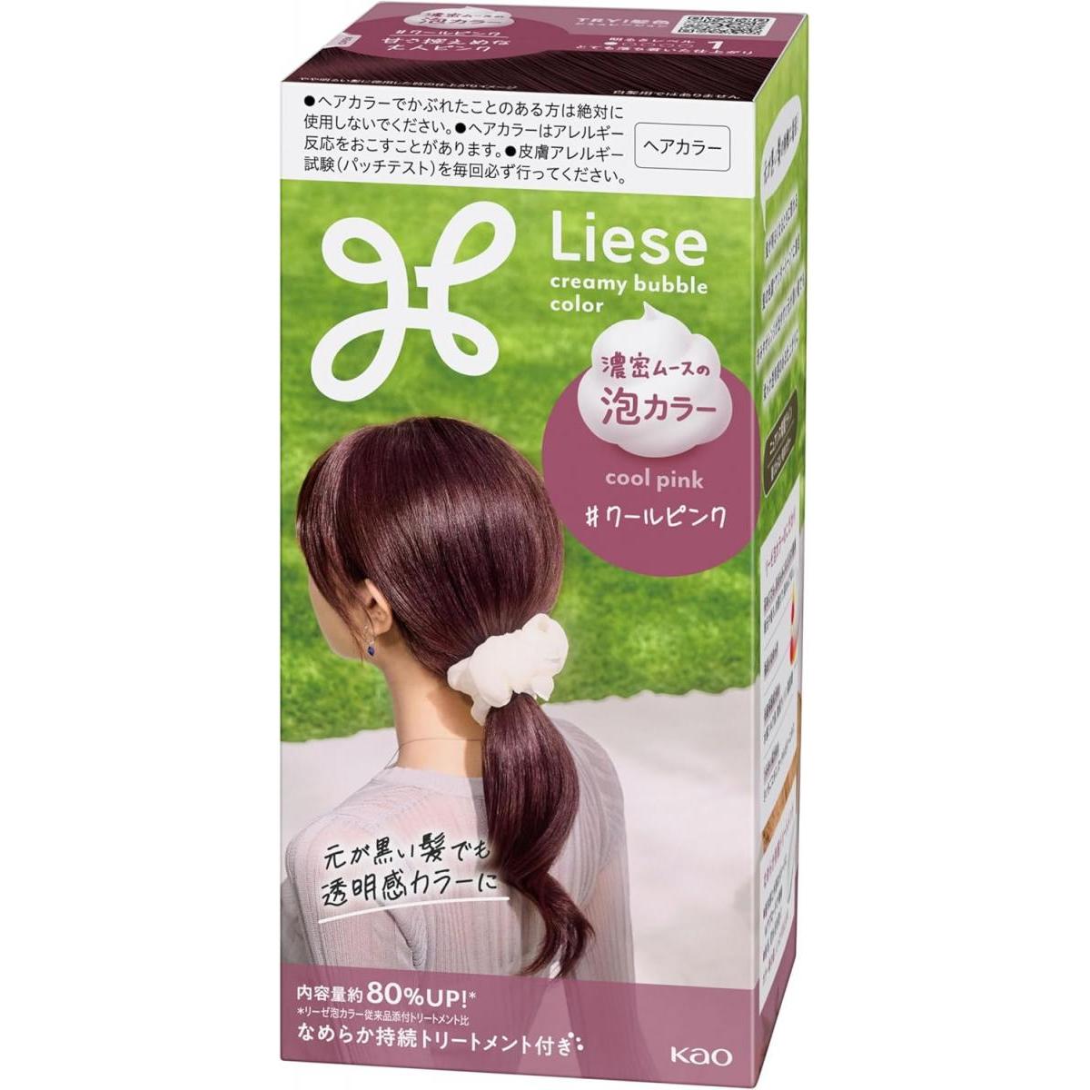 楽天市場】【まとめ買い】リーゼ 泡カラー クールピンク 115ml×5個