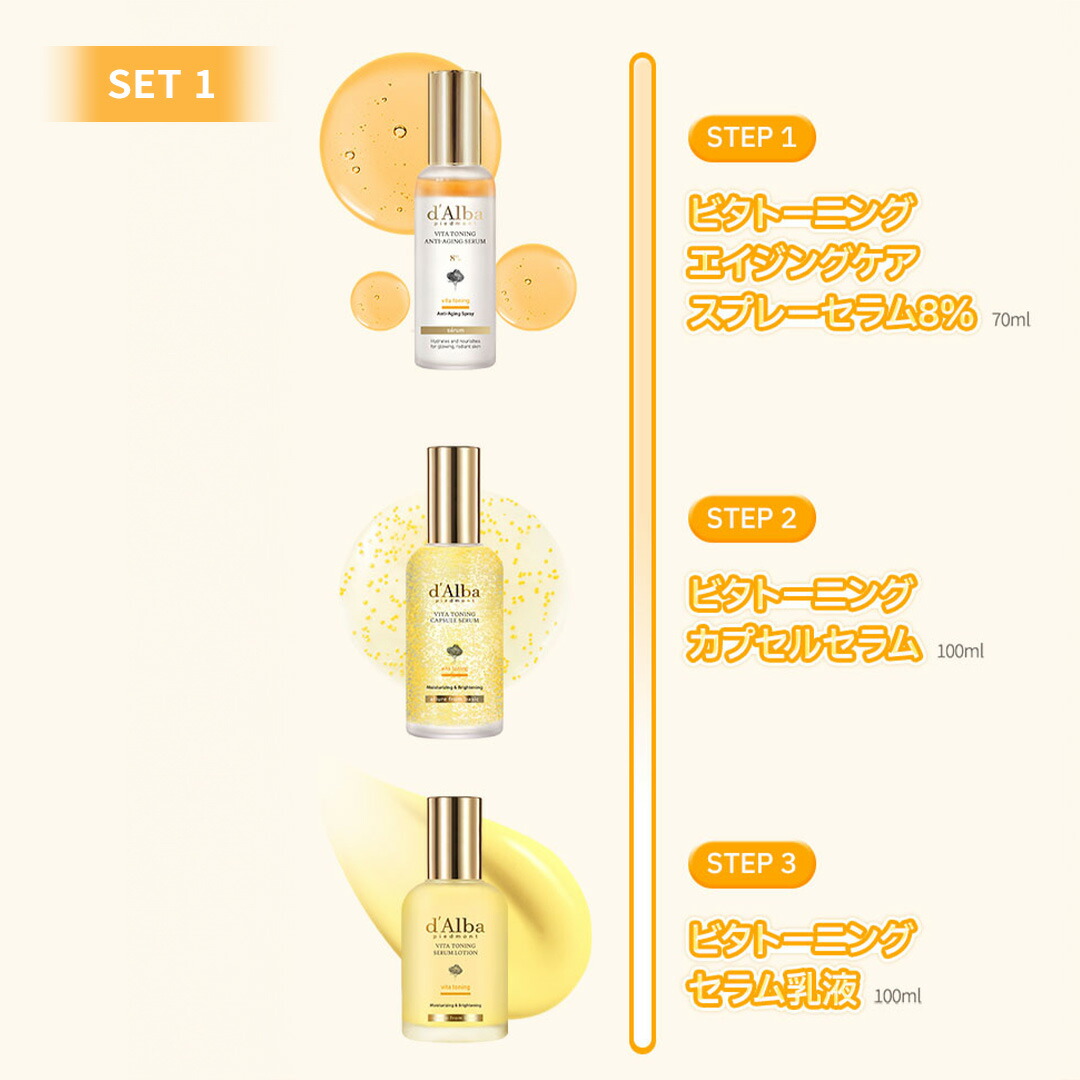 楽天市場】＼20%OFF+送料無料／【 d'Alba ( ダルバ ) 公式 】【 3STEP
