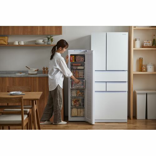 楽天市場】スリム冷凍庫 120L IUSN-S12A-W アイリスオーヤマ スリム