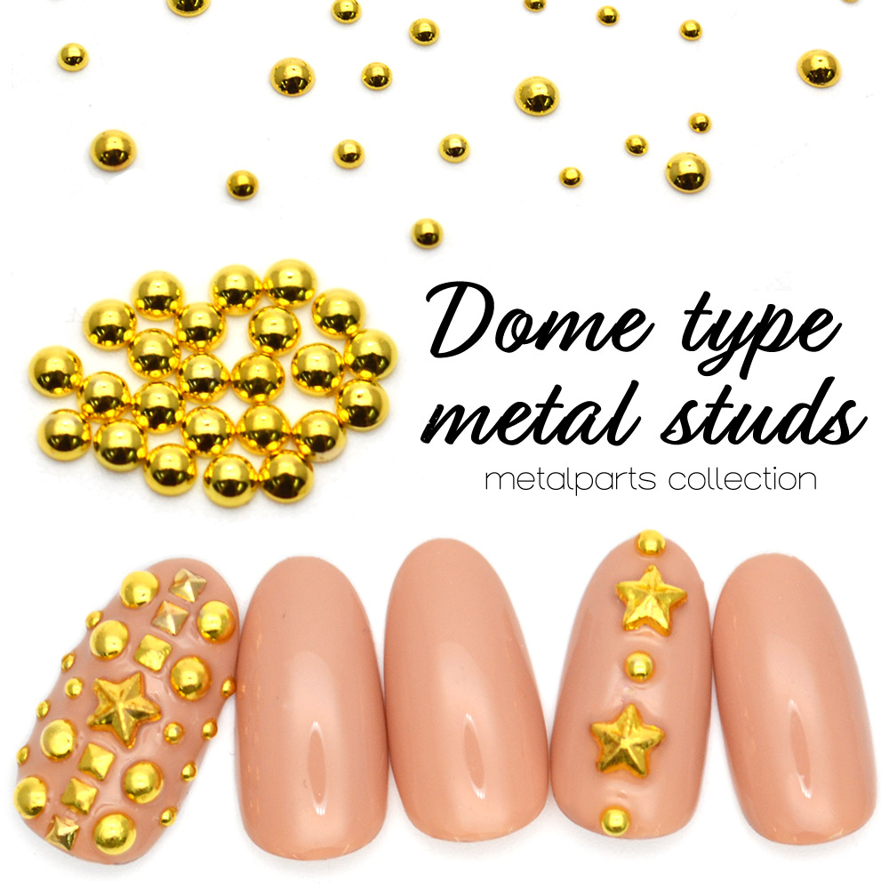 楽天市場】ドーム型メタルスタッズ[1.5mm/2.0mm/3.0mm] 高品質メタル