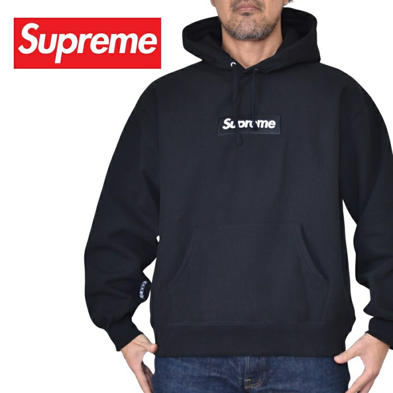 楽天市場】16AW SUPREME Box Logo Hoodie (BLACK) L シュプリーム