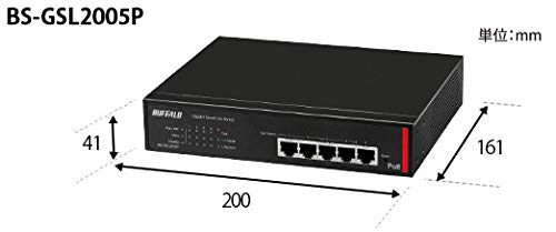 楽天市場】BS-GSL2005P バッファロー 法人向け Giga対応 PoE Layer2