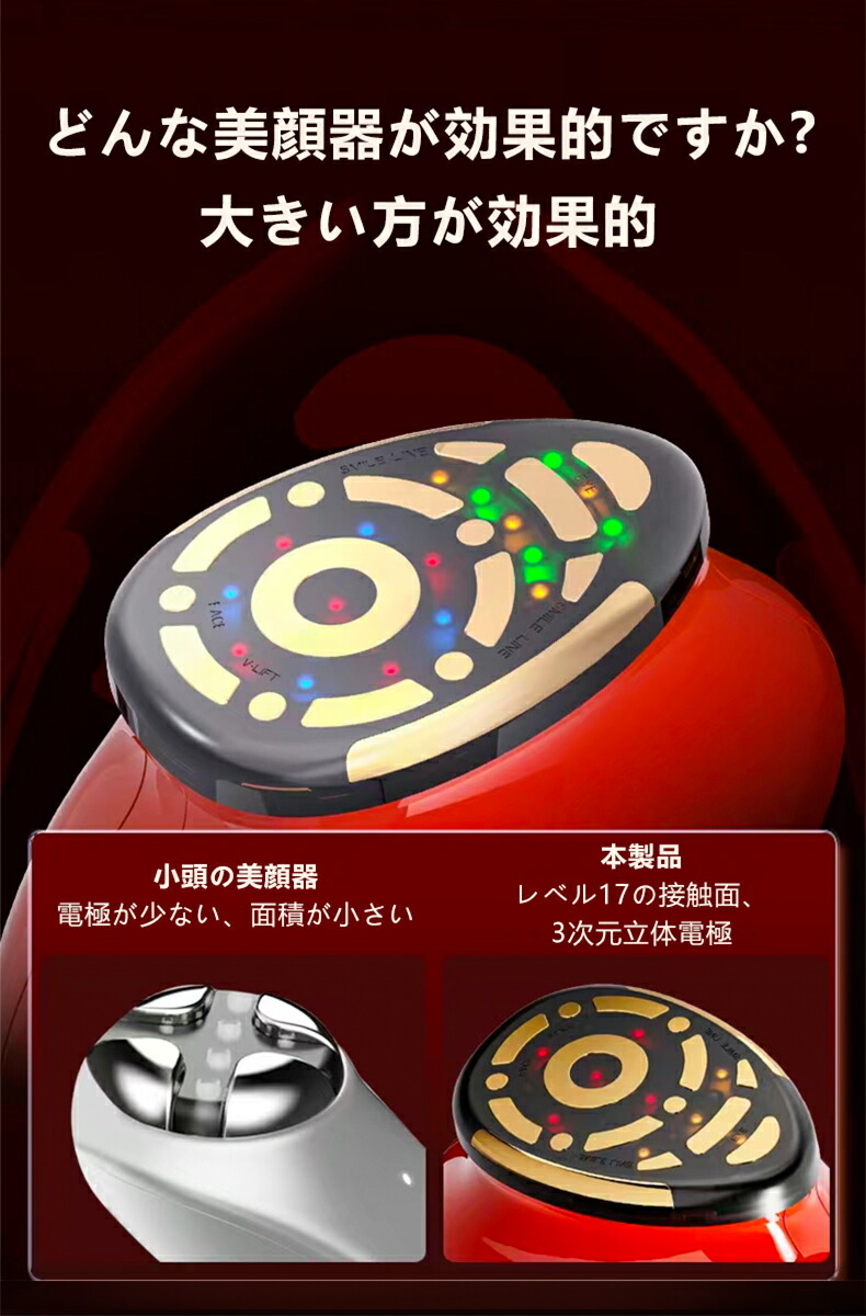 楽天市場】2024年業界最新スタンプ式RF美顔器 EMS 美容器 微電流 1台多