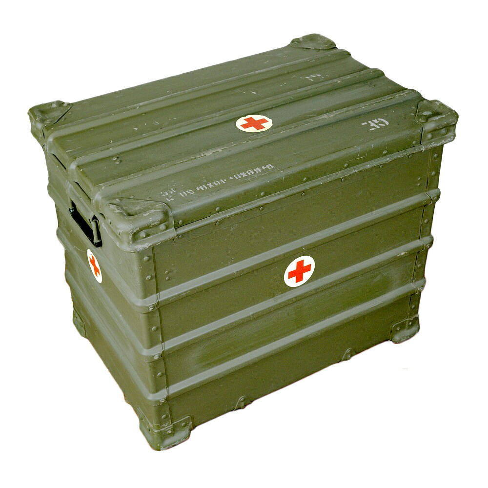 楽天市場】ドイツ軍 アルミ製コンテナ ミリタリーボックス 軍放出品 軍