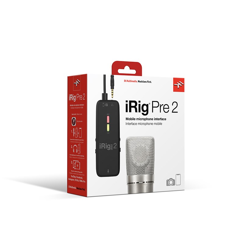 楽天市場】IK Multimedia iRig Pre 2 DTM オーディオインターフェイス