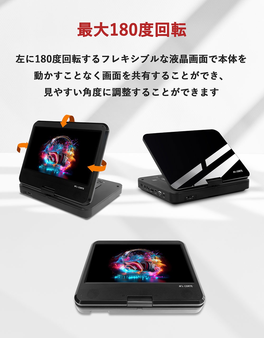 楽天市場】ダイニチ電子 M's CORTE 高精細液晶 HDMI出力 10インチ