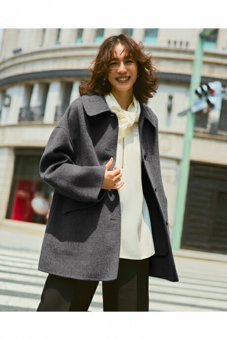 楽天市場】セール26%OFF 【ドゥクラッセ】 アウター コート ピュア