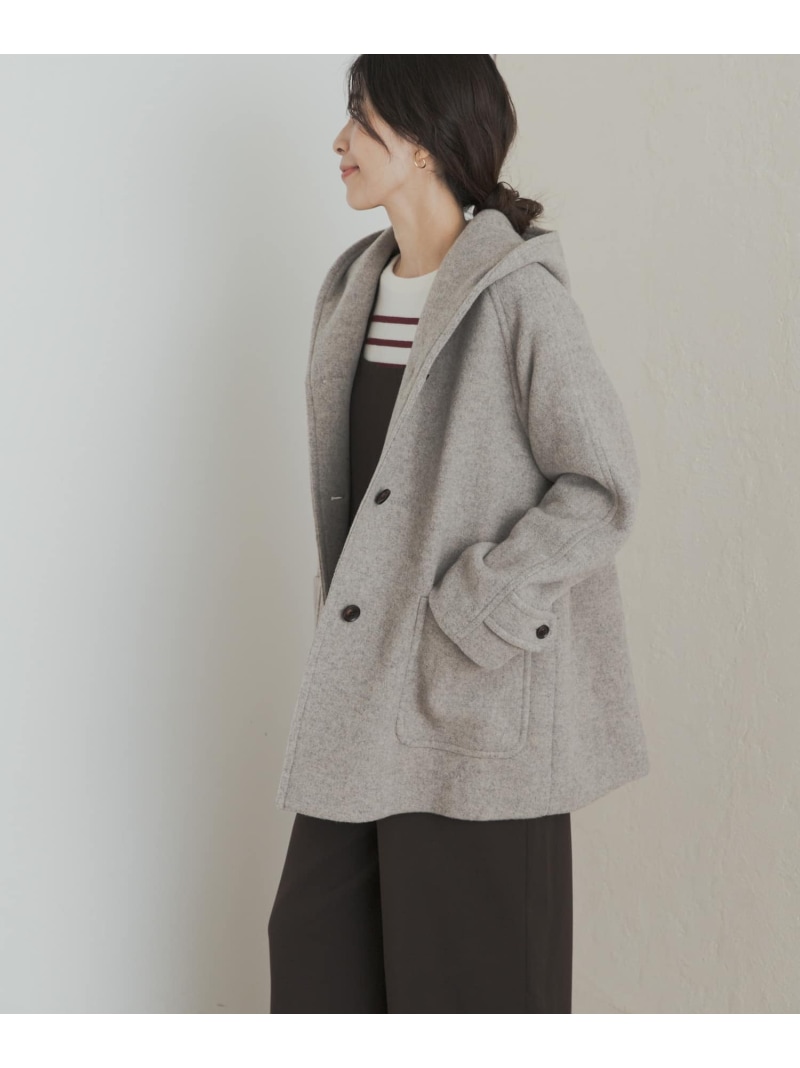 楽天市場】【SALE／20%OFF】エアリーウールフードコート URBAN