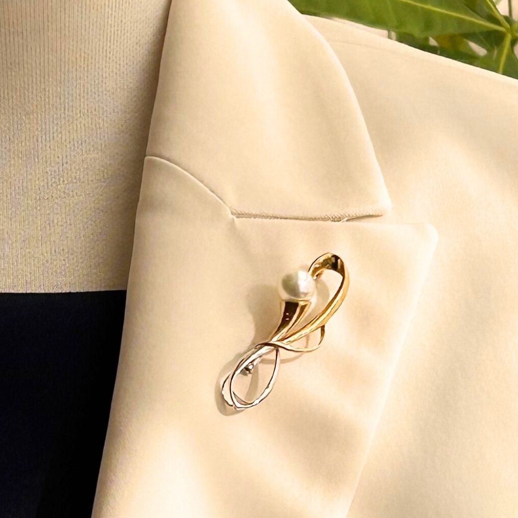 楽天市場】シルバー 白蝶パール ブローチ白蝶真珠本真珠パール