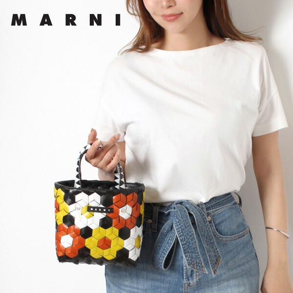 楽天市場】【冬物大セール】24春夏モデル マルニ MARNI SANFLOWER BAG