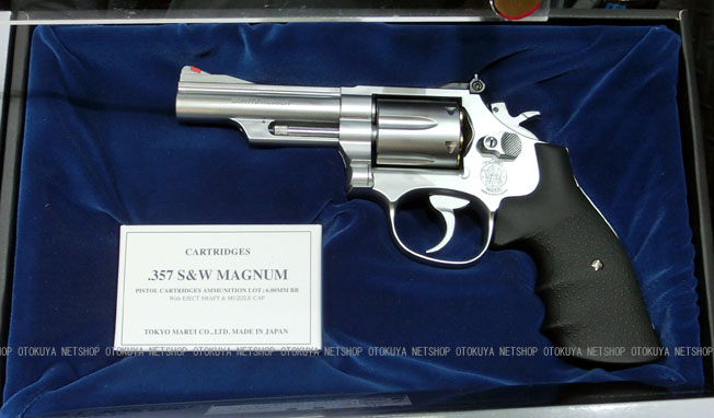 楽天市場】ガスリボルバー S&W M66 4インチ ステンレスモデル【東京