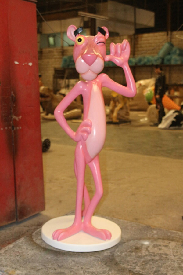楽天市場】ピンクパンサー 等身大フィギュア ※ 大型商品のため送料別途