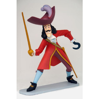 楽天市場】ピーターパン 海賊 フック船長・ビッグ 等身大フィギュア