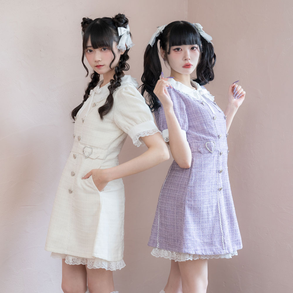 楽天市場】【SALE】キラキラハートキルティングサマーツイード