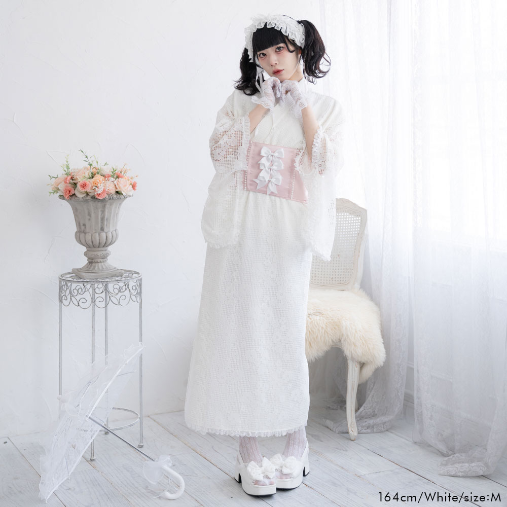 楽天市場】総レースセットアップ浴衣 : 夢展望 YUMETENBO