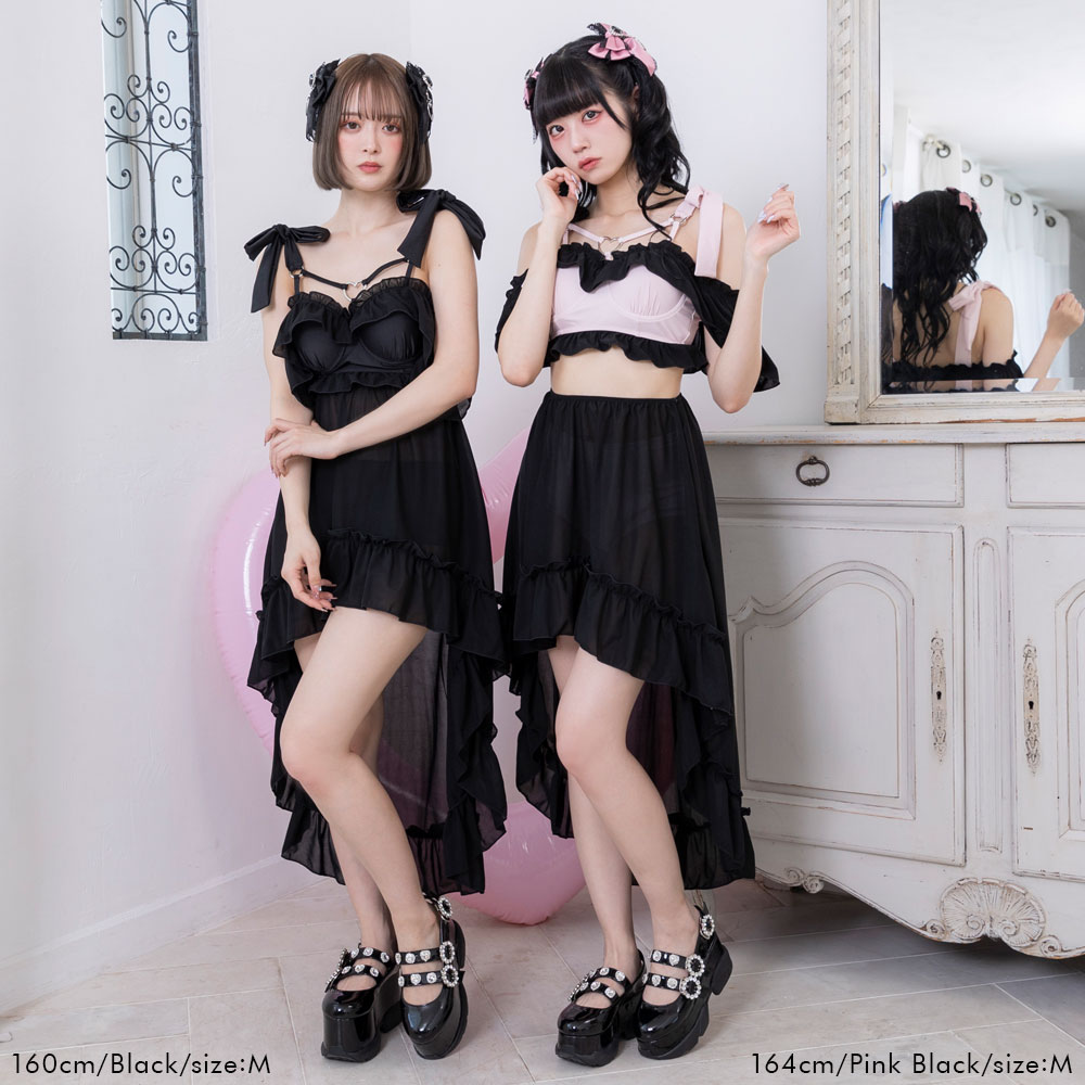 楽天市場】ハートベルトフィッシュテール6WAY水着 レディース 水着 着