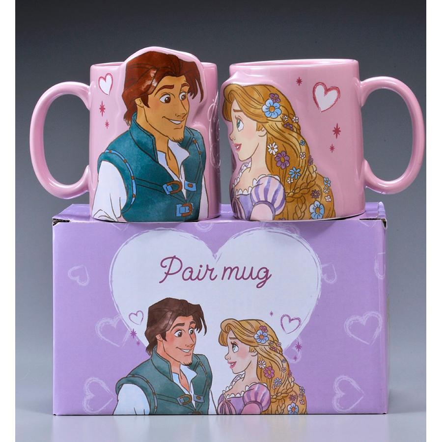 楽天市場】名入れ SXX ペアマグカップセット ディズニー Disney 塔の上