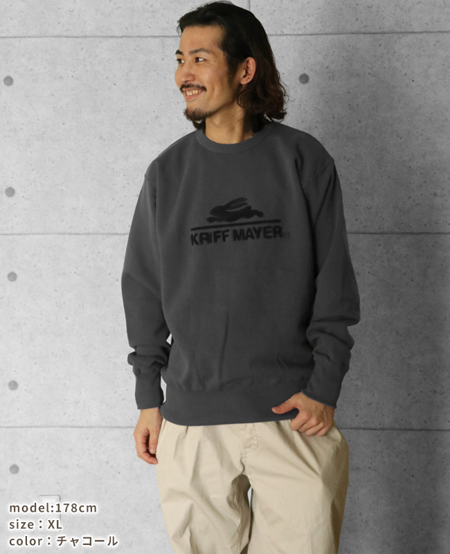 楽天市場】【ブランド直営】裏起毛 クルー サガラ ロゴ（メンズ