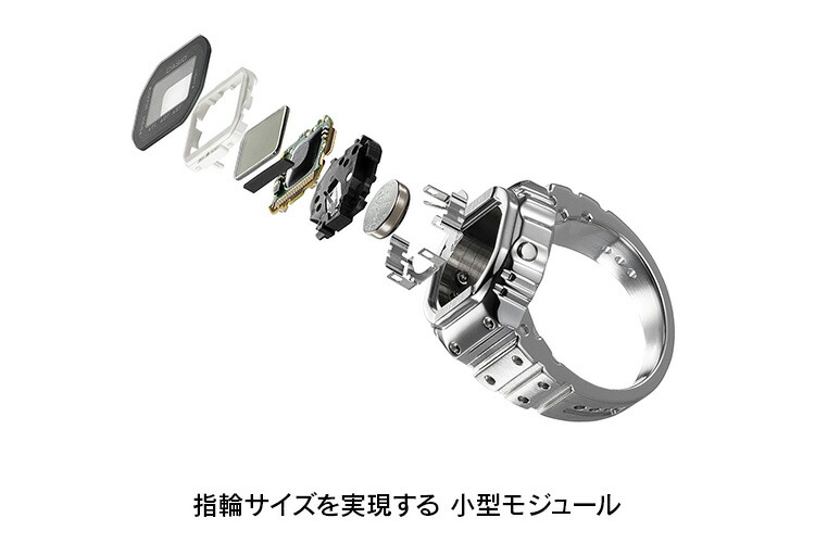 楽天市場】カシオウオッチ50周年記念 リングウォッチ RING WATCH 指に